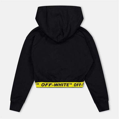OFF WHITE - Kids Cropped Hoodie