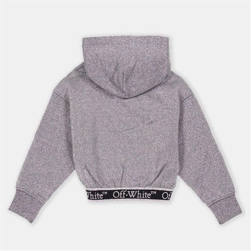 OFF WHITE - Kids Cropped Hoodie