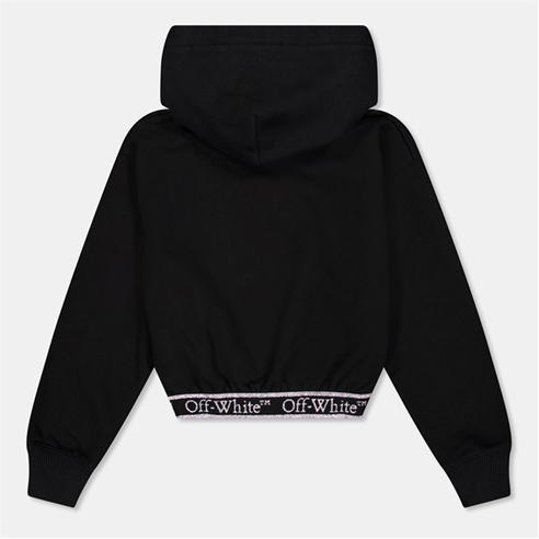 OFF WHITE - Kids Cropped Hoodie