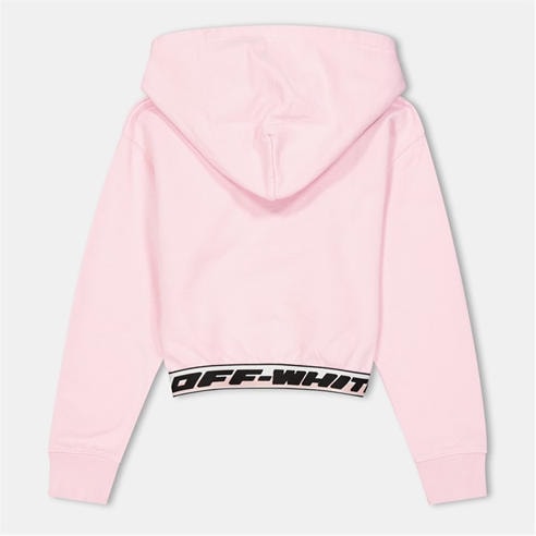 OFF WHITE - Kids Cropped Hoodie