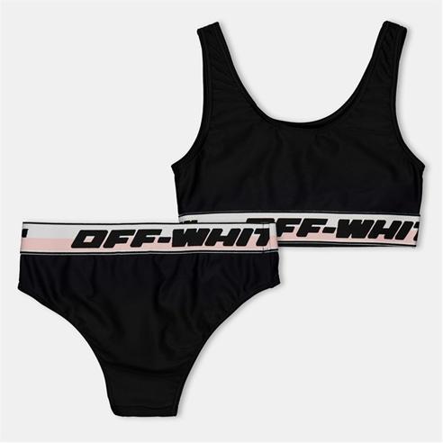 OFF WHITE - Kids Bikini Set