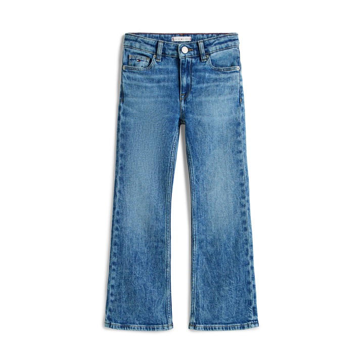 Tommy Hilfiger Girls Blue Tommy Flared Vintage Jn61