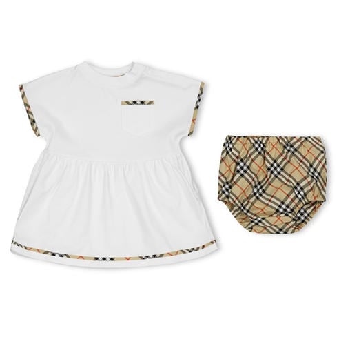 BURBERRY - Burb Lea Chk Drss In00