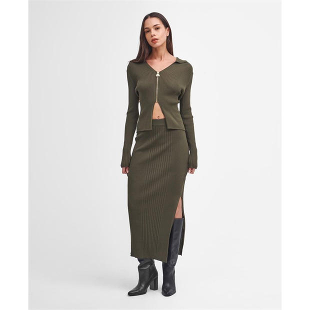 Barbour International Mondale Knitted Midi Skirt,All Products : American Fashion Style Bags On Sale