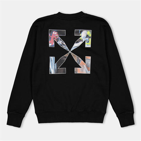 OFF WHITE - Kids Crew Sweater