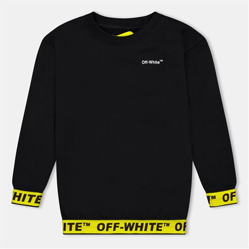 OFF WHITE - Kids Crew Sweater