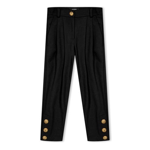 BALMAIN - Kids' Embellished Straight Leg Trousers