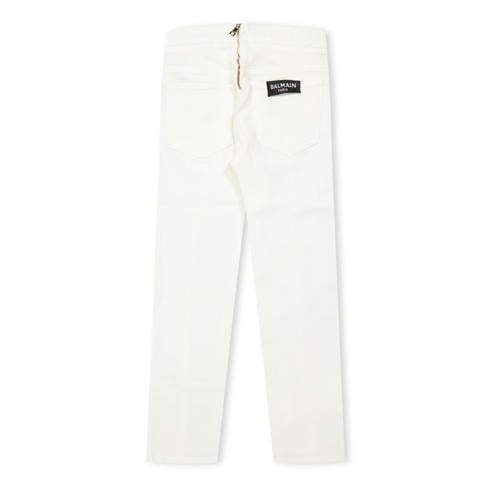 BALMAIN - Kids' Logo Straight Leg Trousers