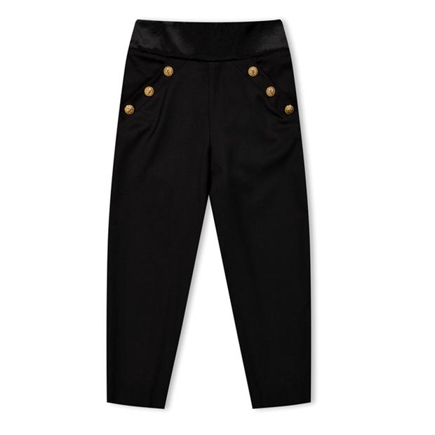 BALMAIN Button Trousers,All Products : American Fashion Style Bags On Sale