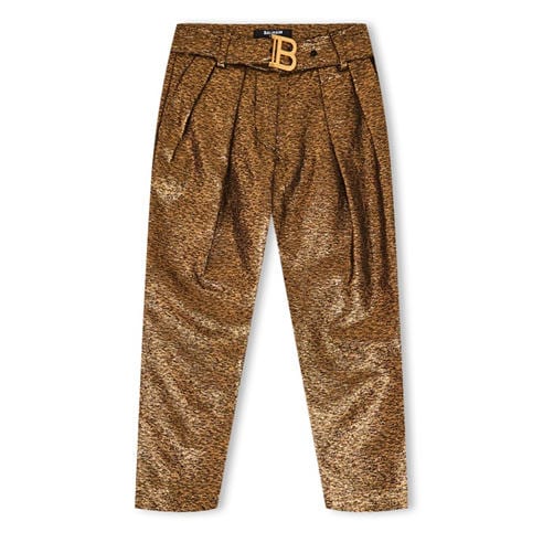 BALMAIN - Kids' Logo Straight Leg Trouser