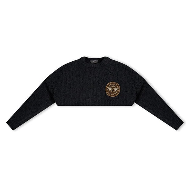 BALMAIN Cropped Sweatshirt Infants,All Products : American Fashion Style Bags On Sale