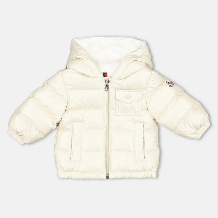 Moncler Unisex Kids Beige Mesles Jkt In54 Size 18 - 24 Months