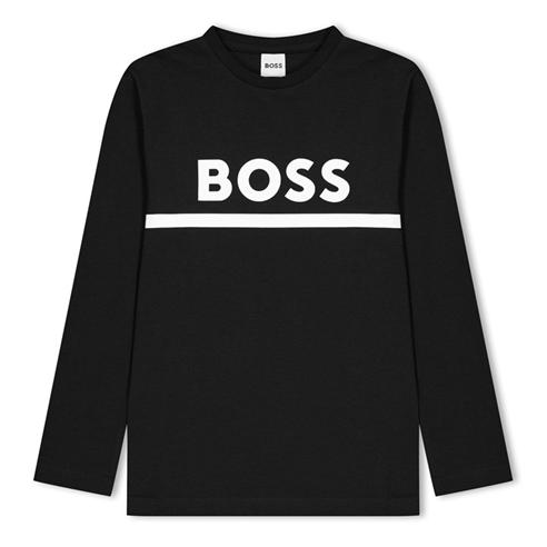 Boss - Kids Long-Sleeve T-Shirt Large Logo Design