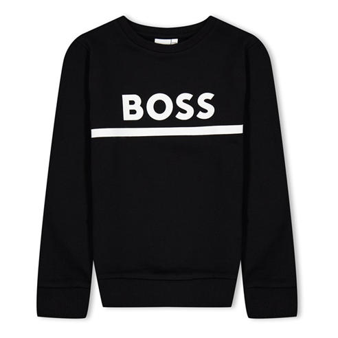 Boss - Kids Large Logo Sweatshirt Logo Design