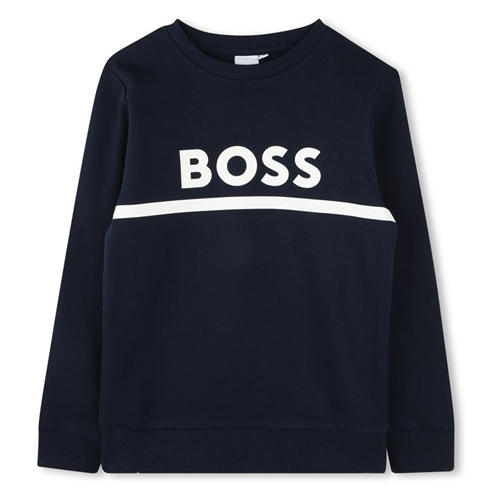 Boss - Kids Large Logo Sweatshirt Logo Design