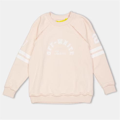 OFF WHITE - Kids Crew Sweater