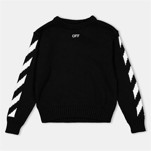 OFF WHITE - Kids Crew Sweater