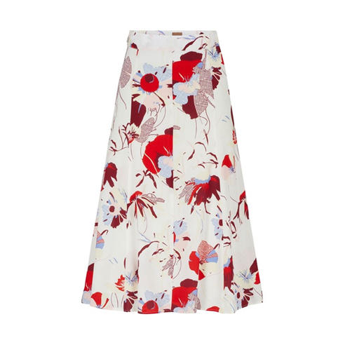 Boss - Boss Vallua 10249270 01 Midi Skirt Womens
