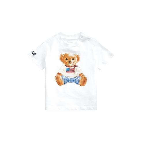 POLO RALPH LAUREN - Unisex Kids' Bear Logo T-Shirt