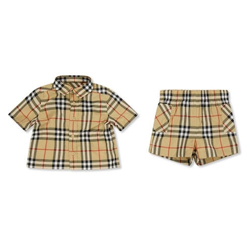 BURBERRY - Kids' Carey Check Set