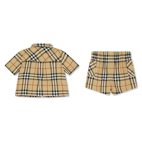 BURBERRY - Kids' Carey Check Set