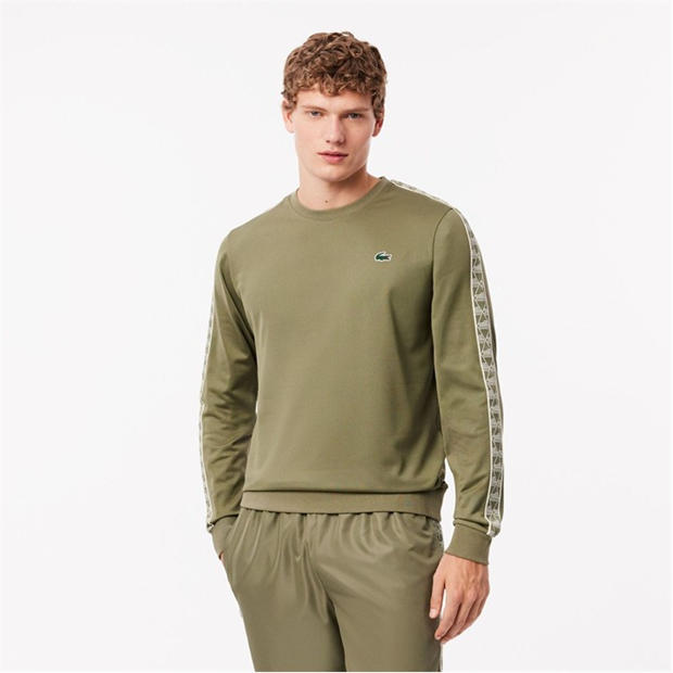 Lacoste Jacquard Interlock Tennis Sweatshirt,Specials : American Fashion Style Bags On Sale