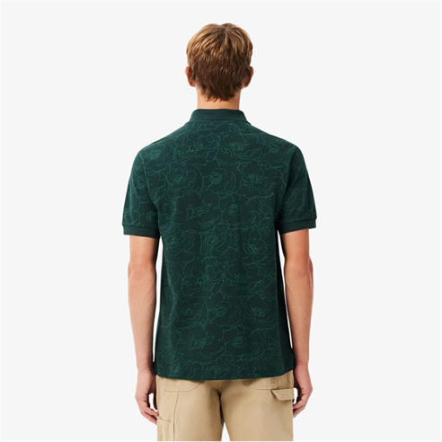 Lacoste - Classic Fit Flower Print L.12.12 Polo Shirt