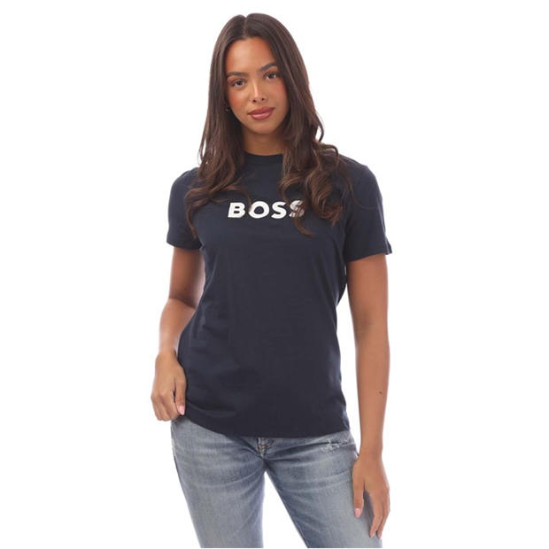 Boss C_Elogo Cotton Jersey T-Shirt,All Products : American Fashion Style Bags On Sale