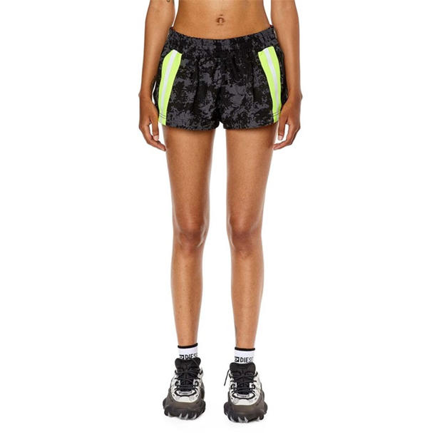 Diesel AWWB-Lillian-WT35 Mini Shorts,Specials : American Fashion Style Bags On Sale