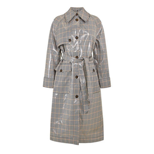 Baum und Pferdgarten - Dorothy Trench Coat