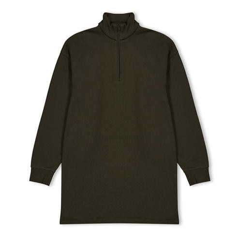 FEAR OF GOD ESSENTIALS - Unisex Kids' Halfzip Mockneck T-Shirt Dress