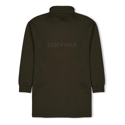 FEAR OF GOD ESSENTIALS - Unisex Kids' Halfzip Mockneck T-Shirt Dress