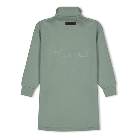 FEAR OF GOD ESSENTIALS - Unisex Kids' Halfzip Mockneck T-Shirt Dress