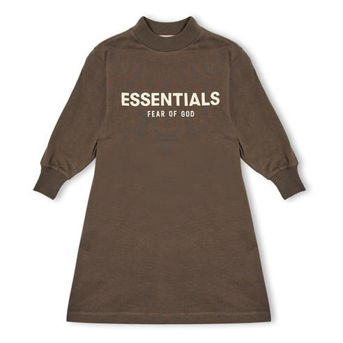 FEAR OF GOD ESSENTIALS - Unisex Kids' Long Sleeve T-Shirt Dress