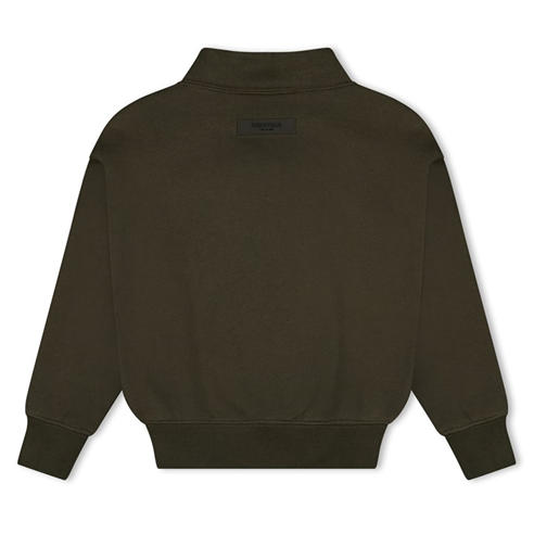 FEAR OF GOD ESSENTIALS - Unisex Kids' Long Sleeve Mock Neck Turtle Jumper
