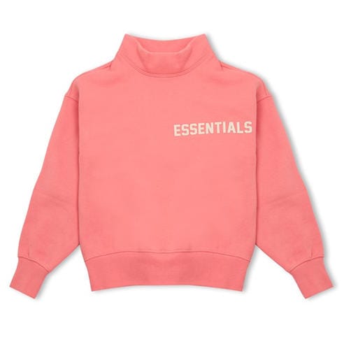 FEAR OF GOD ESSENTIALS - Unisex Kids' Long Sleeve Mock Neck Turtle Jumper