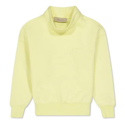 FEAR OF GOD ESSENTIALS - Unisex Kids' Long Sleeve Mock Neck Turtle Jumper