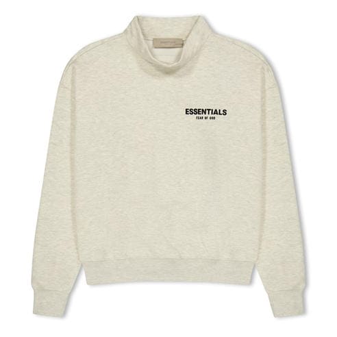 FEAR OF GOD ESSENTIALS - Unisex Kids' Mockneck Turtle Neck Jumper
