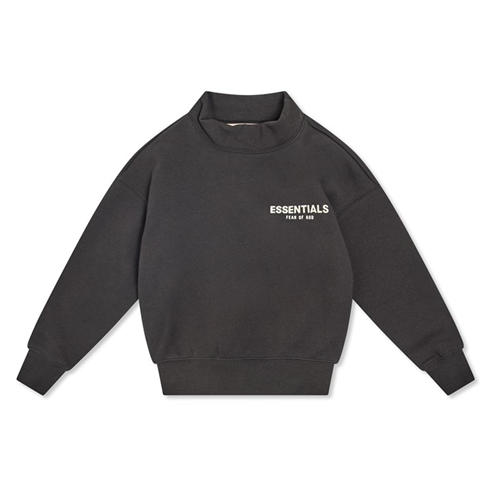 FEAR OF GOD ESSENTIALS - Unisex Kids' Mockneck Turtle Neck Jumper