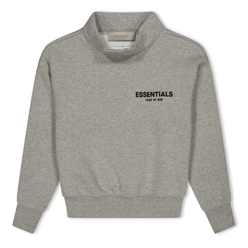 FEAR OF GOD ESSENTIALS - Unisex Kids' Mockneck Turtle Neck Jumper