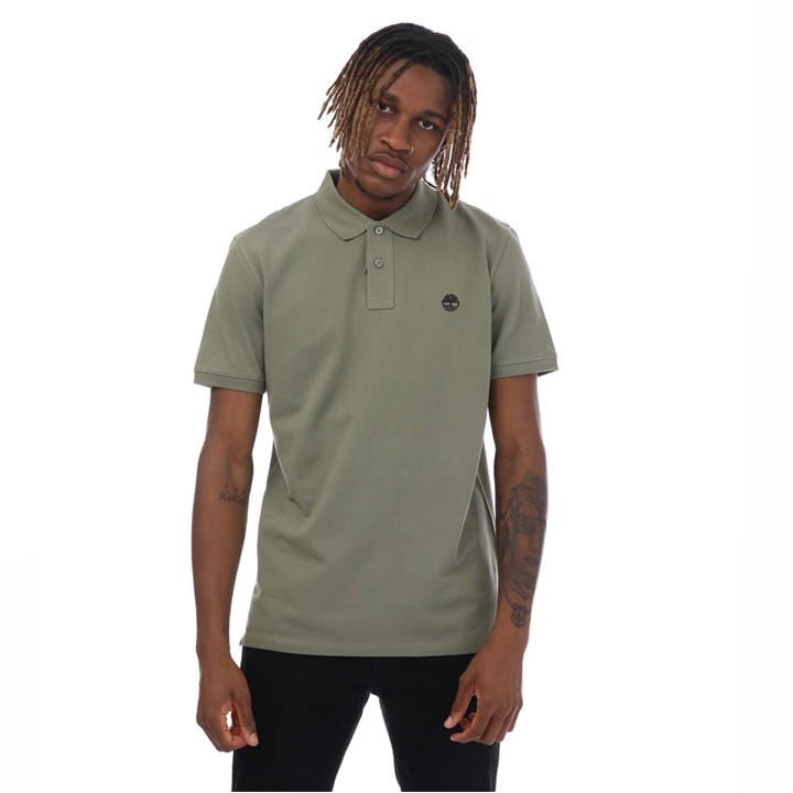 Timberland Millers River Pique Polo Shirt – Green