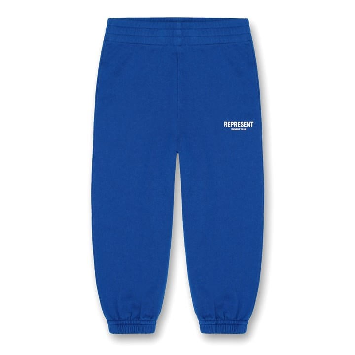 Represent Unisex Kids Blue Infants' Logo Cotton Mini Owners Club Joggers