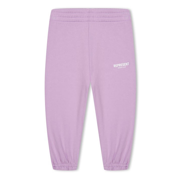 Represent Unisex Kids Purple Infants' Logo Cotton Mini Owners Club Joggers