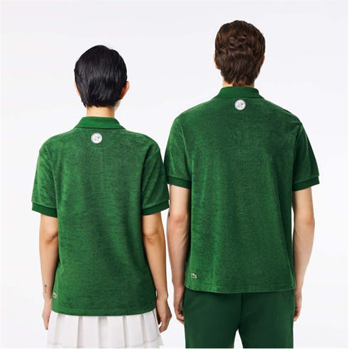 Lacoste - Relaxed-Fit Roland-Garros Edition Terry Polo Shirt