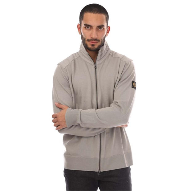 Belstaff Merino Wool Kebly Zip Cardigan,All Products : American Fashion Style Bags On Sale