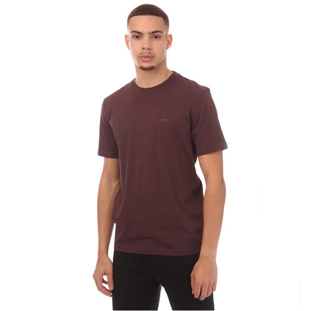 Boss Rubber-Print Logo T-Shirt,Specials : American Fashion Style Bags On Sale