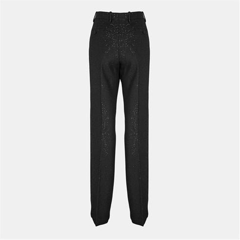 TOM FORD - Sequined Wool Blend Crepe Tailored Trouser