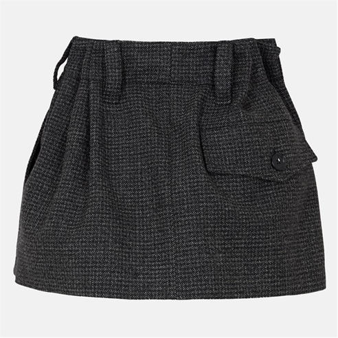 PRADA - Women's Structured Mini Skirt