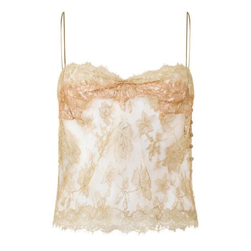SAINT LAURENT - Saint Lace Vest Ld64