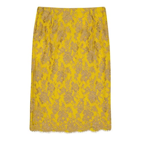 SAINT LAURENT - Saint Midi Skirt Ld64